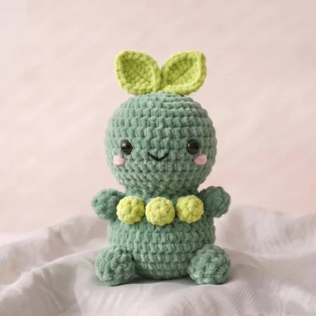 Pea Pod – no-sew amigurumi crochet pattern (photo 2)