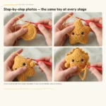 Star Keychain – easy crochet keychain (photo 4)