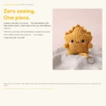 Star Keychain – easy crochet keychain (photo 8)