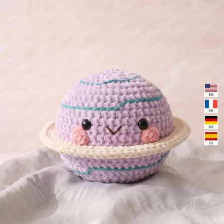 Planet Buddy – no-sew amigurumi crochet pattern