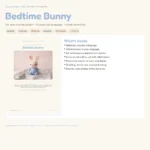 Bedtime Bunny – crochet pattern bunny (photo 3)