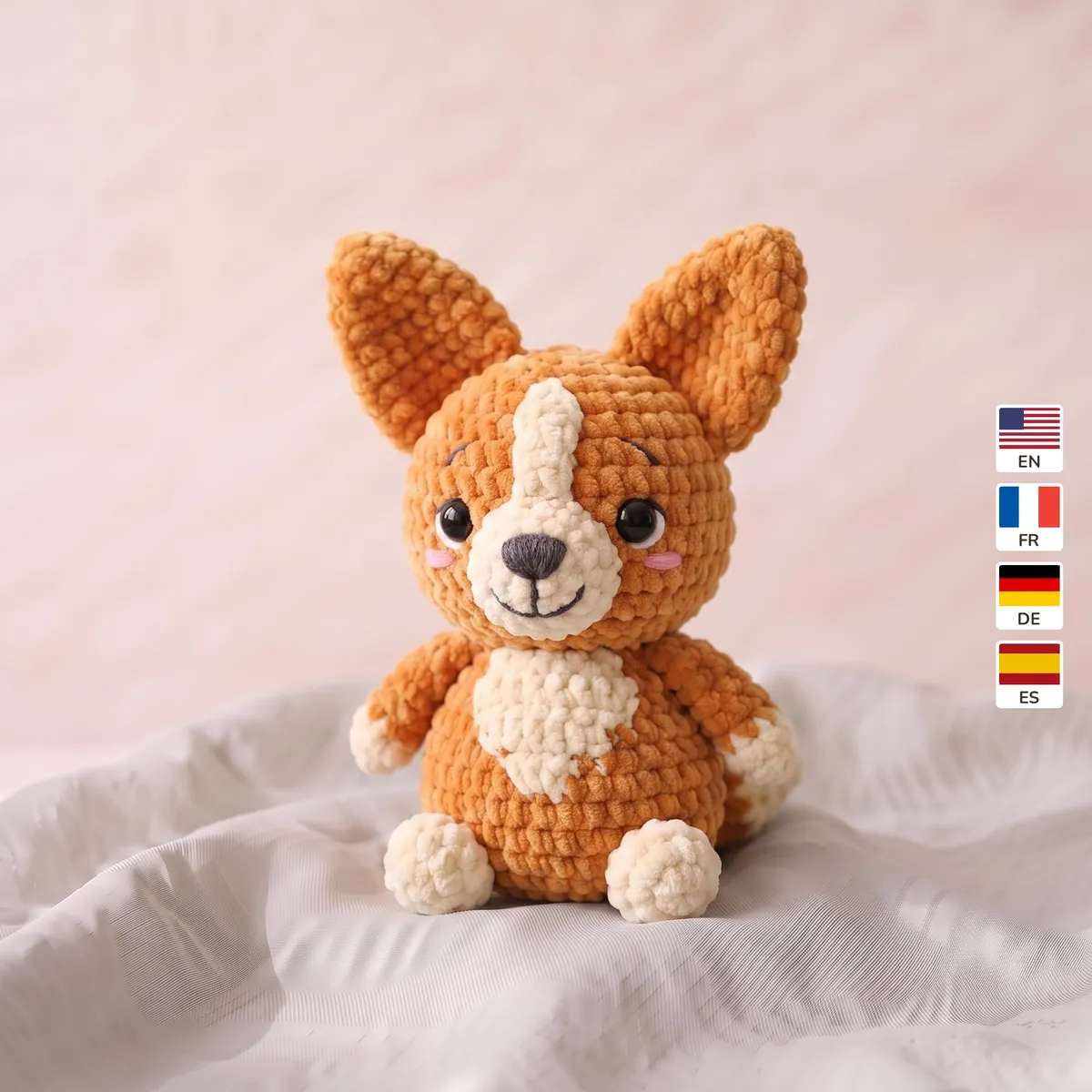 Corgi Puppy 1 Corgi Puppy – crochet dog patterns
