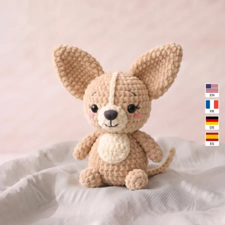 Chihuahua Puppy – amigurumi dog crochet pattern