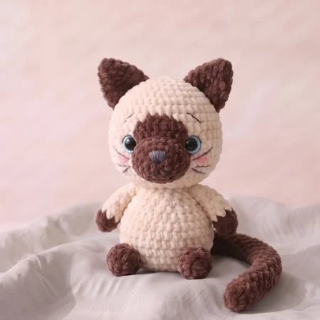 Siamese Kitten – crochet cat pattern amigurumi (photo 2)