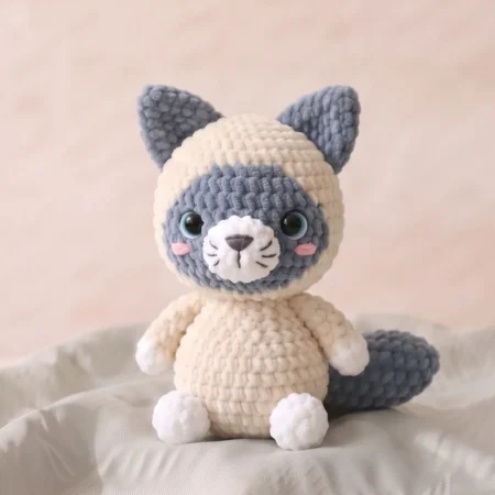 Ragdoll Kitten – easy crochet cat pattern (photo 2)