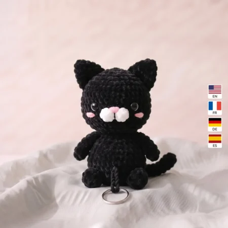 Mini Cat Keychain – crochet patterns cats