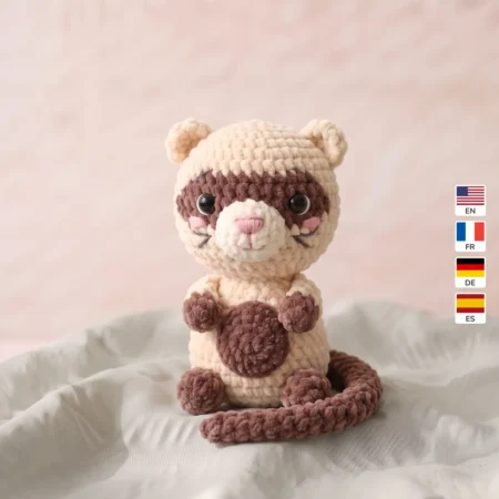 Ferret – crochet animal patterns