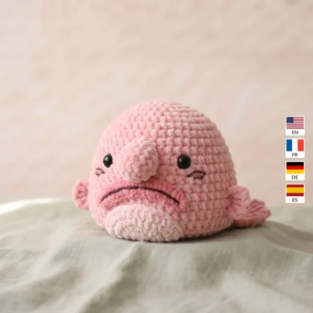 Blobfish – crochet animal patterns