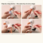 Stork with Bundle – no-sew amigurumi crochet pattern (photo 4)