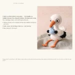 Stork with Bundle – no-sew amigurumi crochet pattern (photo 8)