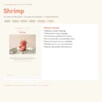 Shrimp – no-sew amigurumi crochet pattern (photo 3)