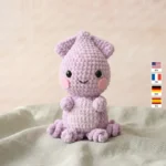 Squid – no-sew amigurumi crochet pattern
