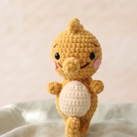 Seahorse – no-sew amigurumi crochet pattern (photo 2)