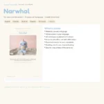 Narwhal – crochet whale pattern (photo 3)