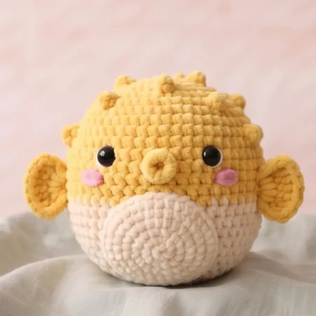 Pufferfish – no-sew amigurumi crochet pattern (photo 2)