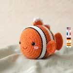 Clownfish – no-sew amigurumi crochet pattern
