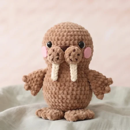 Walrus – no-sew amigurumi crochet pattern (photo 2)