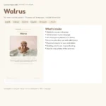 Walrus – no-sew amigurumi crochet pattern (photo 3)