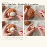 Quokka – no-sew amigurumi crochet pattern (photo 4)
