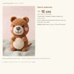 Quokka – no-sew amigurumi crochet pattern (photo 6)