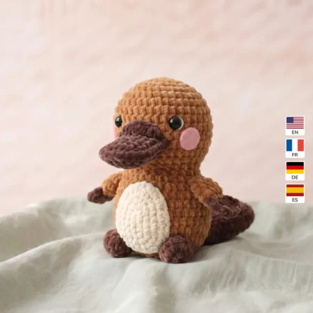 Platypus – no-sew amigurumi crochet pattern
