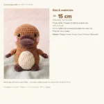 Platypus – no-sew amigurumi crochet pattern (photo 6)