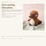 Platypus – no-sew amigurumi crochet pattern (photo 8)