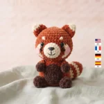 Red Panda – no-sew amigurumi crochet pattern