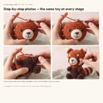 Red Panda – no-sew amigurumi crochet pattern (photo 4)
