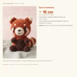 Red Panda – no-sew amigurumi crochet pattern (photo 6)