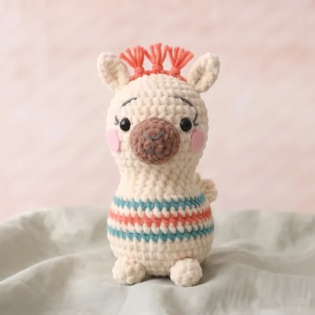 Llama – no-sew amigurumi crochet pattern (photo 2)