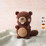 Beaver – no-sew amigurumi crochet pattern