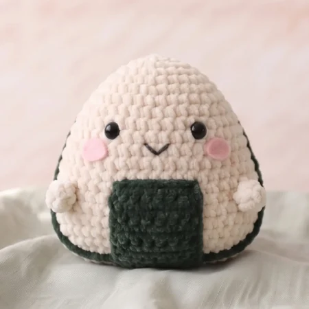 Onigiri – no-sew amigurumi crochet pattern (photo 2)