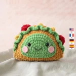Taco – no-sew amigurumi crochet pattern