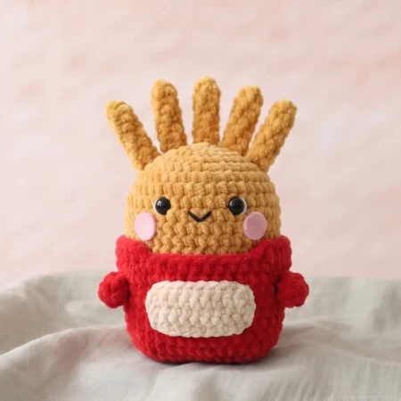 French Fries – no-sew amigurumi crochet pattern (photo 2)
