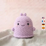 Stress Blob – no-sew amigurumi crochet pattern