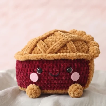 Pie Slice – no-sew amigurumi crochet pattern (photo 2)