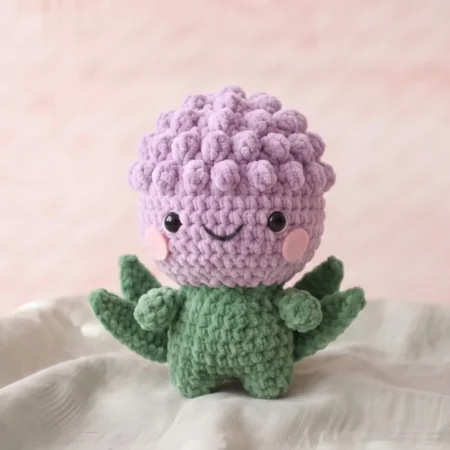 Lavender Buddy – no-sew amigurumi crochet pattern (photo 2)
