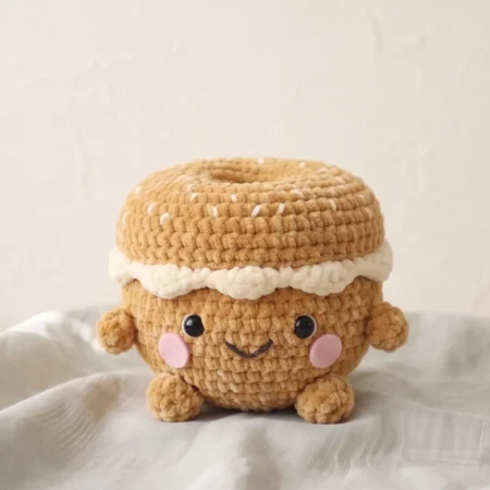 Bagel – no-sew amigurumi crochet pattern (photo 2)