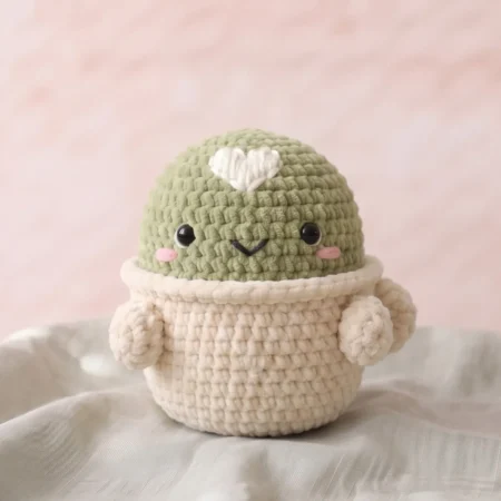 Matcha Latte – no-sew amigurumi crochet pattern (photo 2)
