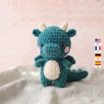 Baby Dragon – crocheted dragon