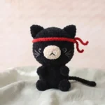 Ninja Cat – mini cat crochet pattern (photo 2)