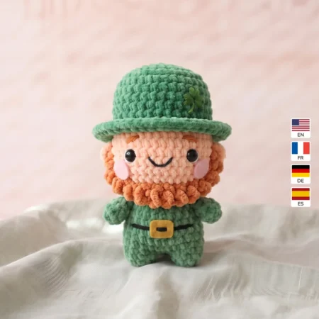 Leprechaun – no-sew amigurumi crochet pattern