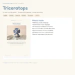 Triceratops – crochet pattern dinosaur (photo 3)