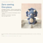 Triceratops – crochet pattern dinosaur (photo 8)