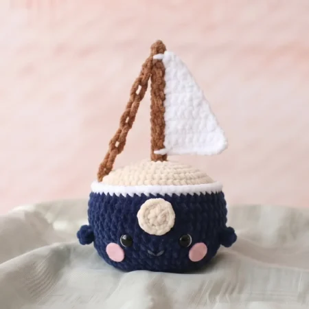 Sailboat – no-sew amigurumi crochet pattern (photo 2)