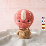 Hot Air Balloon – no-sew amigurumi crochet pattern