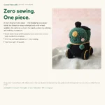 Train Engine – no-sew amigurumi crochet pattern (photo 8)