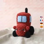 Tractor – no-sew amigurumi crochet pattern