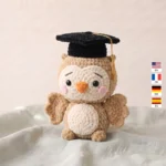 Graduation Owl – no-sew amigurumi crochet pattern